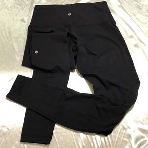 Lululemon High Waist Black Pant